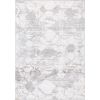 Carpet SALAMANCA-3, 133x190cm, silver/white