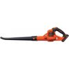 Black&decker Leaf blower GWC1820PC / 18 V / 2 Ah / Powercommand, Black+Decker