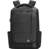 HP Executive 16 Backpack, Water Resistant, Expandable, Cable Pass-through USB-C port - Black, Grey   6B8Y1UT