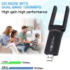 (Ir veikalā) Reach UWA-1 USB Wi-Fi adapter 1300Mbps 802.11ac/a/b/g/n black Adapteris