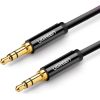 Аудиокабель Ugreen AV112 3,5mm to 3,5mm 1.0m черный