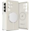 TECH-PROTECT LIQUID SILICONE MAGSAFE GALAXY S25 ULTRA COSMIC LATTE