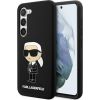 Karl Lagerfeld KLHCS23SSNIKBCK S23 S911 hardcase czarny|black Silicone Ikonik