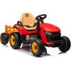 Lean Cars BBH-030 Red Battery Tractor