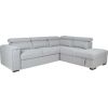 Corner sofa bed ODELIA-2 RC, grey