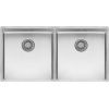 Reginox virtuves izlietne New York 40x40+40x40 (L), dubultā, 860x440 mm