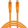 Tether Tools cable USB-C - USB-C TetherPro Optima 10G 3m, orange