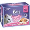 BRIT Premium Family Plate Fillets in Jelly Mix of Flavors - wet food for cats - 12x85g