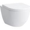 Laufen pods Pro Rimless Compact, stiprināms pie sienas, 360x490 mm, balts