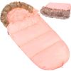 Спальный мешок Springos SB0017, 4-в-1, для коляски, санок и люльки, розовый
