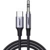 Ugreen   USB-C Male to 3.5mm Male Audio Cable with Chip 1m Black
