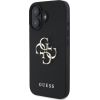 Guess PU Grained 4G Metal Logo Case Aizsargapvalks priekš Apple iPhone 16
