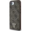 Guess PU 4G Strass Triangle Metal Logo Case Aizsargapvalks priekš Apple iPhone 16e