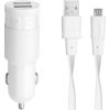 MOBILE CHARGER CAR/WHITE VA4222 WD1 RIVACASE