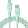 Kabelis Green Cell PowerStream USB Type-C Male - USB Type-C Male 100W Mint Green 0.3m