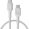 Kabelis Green Cell PowerStream USB Type-C Male - USB Type-C Male 100W White 1.2m