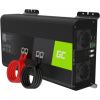Strāvas pārveidotājs Green Cell Car Power Inverter Converter 12V to 230V 1000W/ 2000W Pure sine