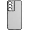 iLike Samsung  Galaxy A55 Transparent Case and Camera Protection Black