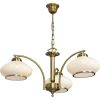 Activejet Classic ceiling chandelier pendant lamp RITA Patina triple 3xE27 for living room