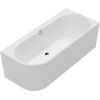 Villeroy & Boch vanna Oberon 2.1, 1800x800 mm, ar paneli un sifonu, labais stūris, balta Quaryl®