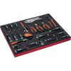Bahco Tool set 23pcs (screwdrivers, pliers, measuring tape, magnetic pick-up tool) in foam