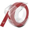 Dymo 3D label 9mm 3m Glossy, red