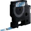 Dymo label printer tape D1 12mmx7m, black/clear