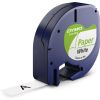 Dymo label tape LetraTag Paper 12mmx4m, black/white
