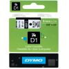 Dymo lente D1, melna/balta (40913)