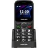 MaxCom   Maxcom Comfort MM443 ze stacją ładującą czarny/black