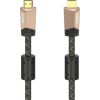 Hama 00205024 HDMI cable 0.75 m HDMI Type A (Standard) Black, Pink
