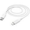 Hama 00201598 Charging Cable, USB-C - Lightning 1m white