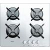Whirlpool AKT 6400/WH Gas on glass, Number of burners/cooking zones 4, White,