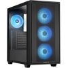 Case CHIEFTEC HUNTER 3 MidiTower Case product features Transparent panel Not included ATX EATX MicroATX MiniITX Colour Black GS-03B-OP