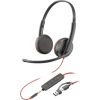Plantronics BlackWire C3225 USB-C and Mini Jack