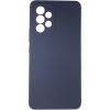 Evelatus Samsung  Galaxy A53 5G Premium Soft Touch Silicone Case Navy Blue