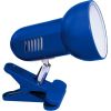 Activejet Clip-on desk lamp, blue, metal, E27 thread Biroja galda lampas