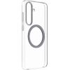 Samsung Galaxy S25+ Clear Magnet Cover Transparent