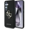 Guess Grained Big 4G Logo Small Classic Logo Aizsargapvalks priekš Samsung Galaxy S25 Plus