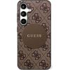 Guess 4G Round Patch Classic Logo MagSafe Aizsargapvalks Priekš Samsung Galaxy S25 Plus