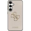 Guess Grained Big 4G Logo Small Classic Logo Aizsargapvalks priekš Samsung Galaxy S25
