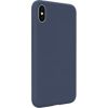 Evelatus Apple  iPhone Xs Max Premium Soft Touch Silicone Case Midnight Blue