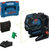 Krustveida lāzera nivelieris Bosch GCL 12V-50-22 CG Professional; 12 V; 1x2,0 Ah akum. + L-Boxx 136
