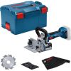 Frēze Bosch GFF 18V-22 Professional; 18 V (bez akumulatora un lādētāja) + L-BOXX 238