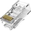 Modular Plug RJ45 Cat.5E UTP Vention IDBR0-100, transparent, 100 pcs
