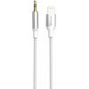 Swissten Audio Adapter Textile Aудио адаптер Lightning - 3.5mm Kабель 1.5m