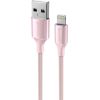 Swissten Textile II USB - Lightning Datu un Uzlādes vads 1.5m