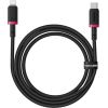 Baseus Dura Type C fast charging cable for iP 20 W 1 m Black, Red