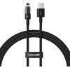 Baseus Gem USB to IP 2.4A fast charging cable 1 m Black
