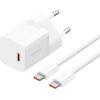 Baseus P10110902213-01 USB-C GaN5 mini 30W mains charger White